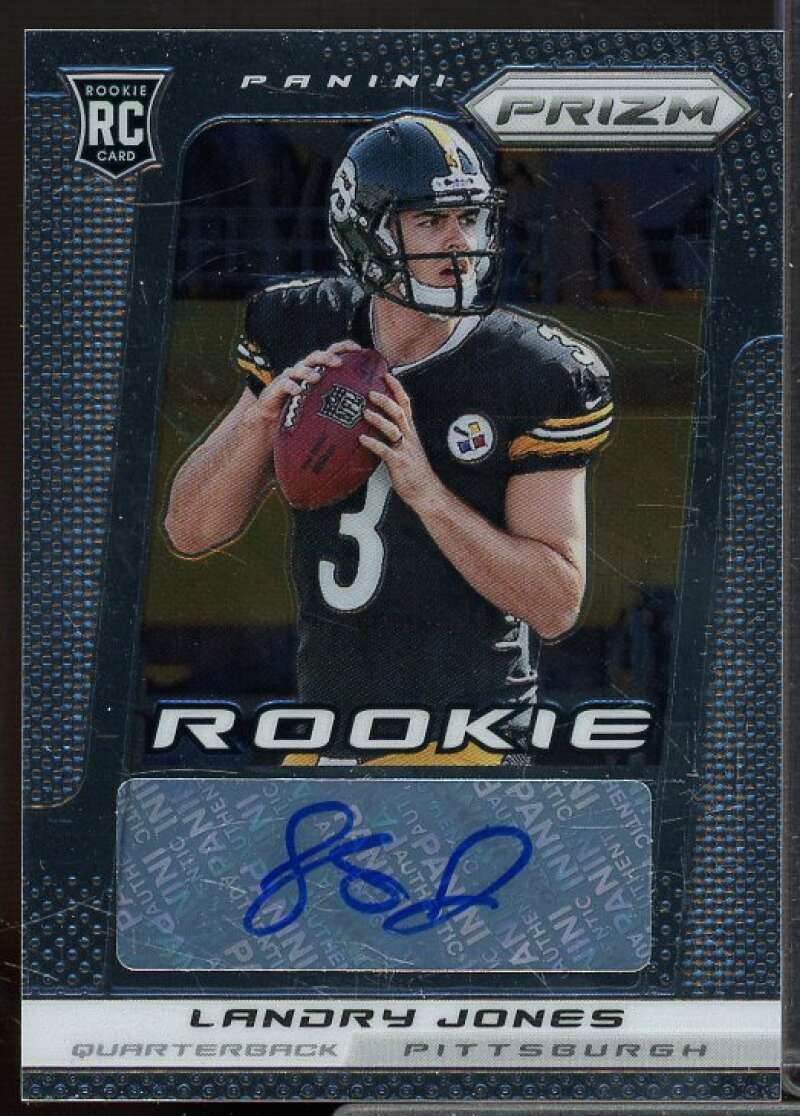 Landry Jones Rookie Card 2013 Panini Prizm Autographs #258  Image 1