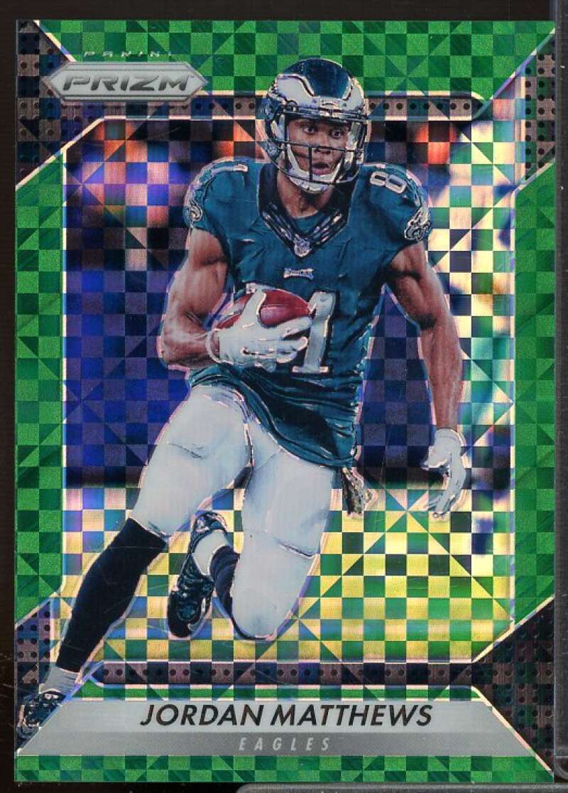 Jordan Matthews Card 2016 Panini Prizm Prizms Green Power #77  Image 1