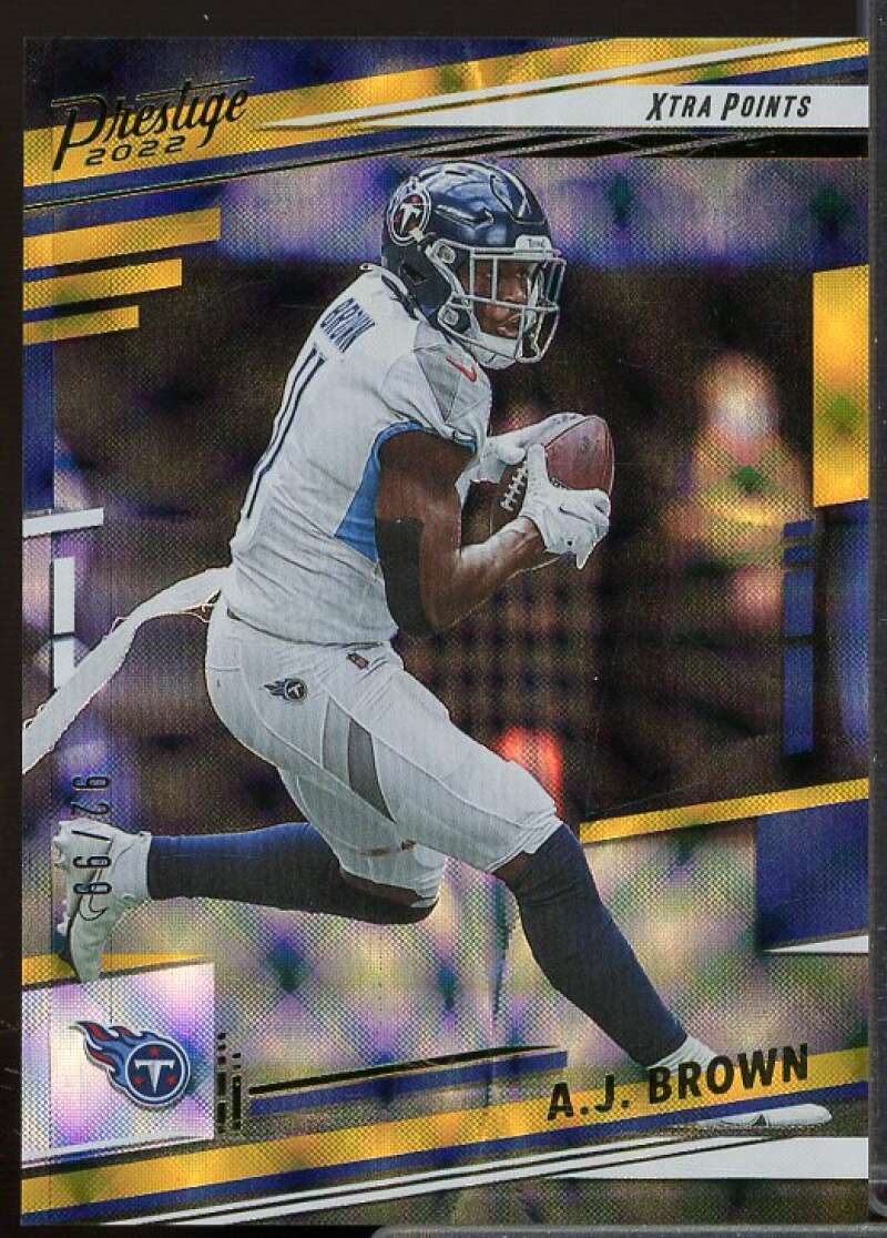 A.J. Brown Card 2022 Prestige Xtra Points Premium Gold #285  Image 1