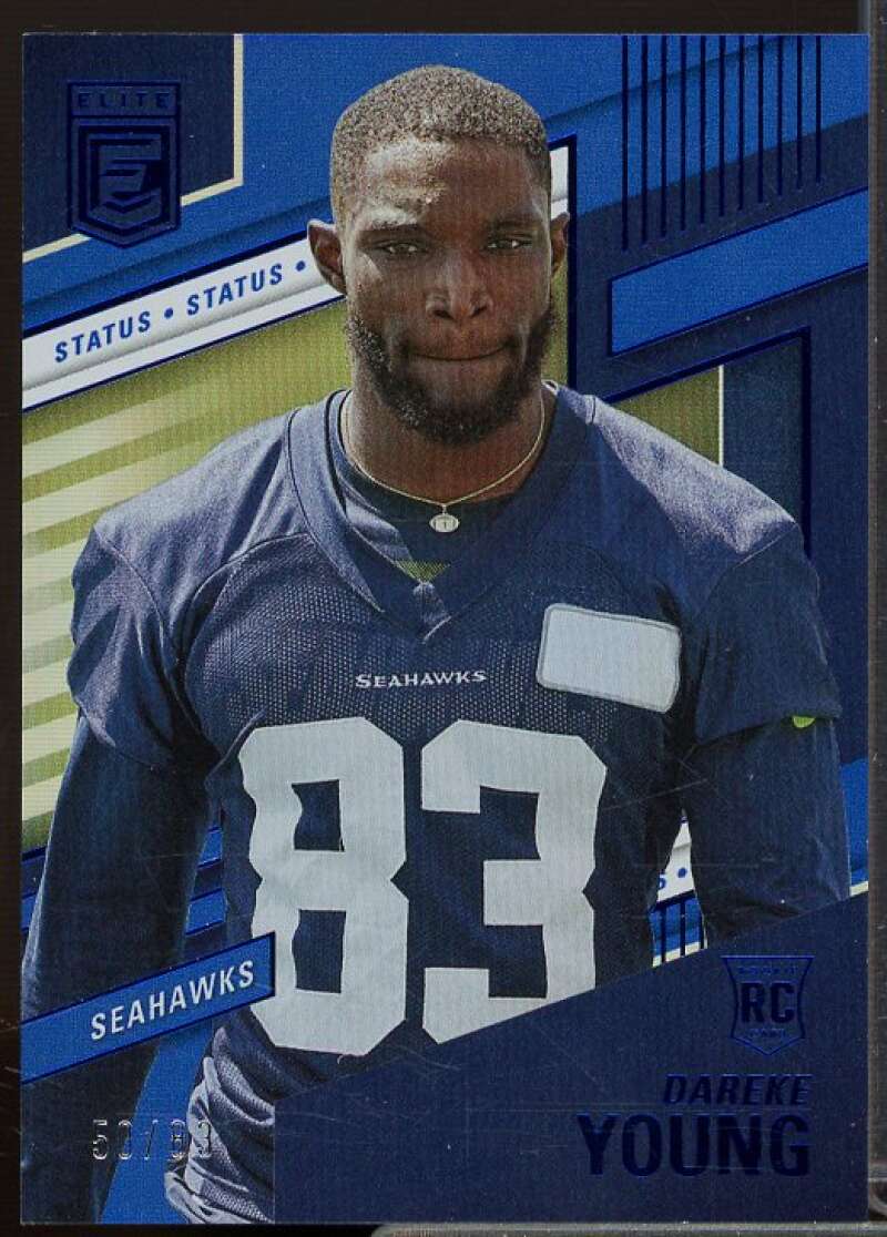 Dareke Young Rookie Card 2022 Elite Status #179  Image 1