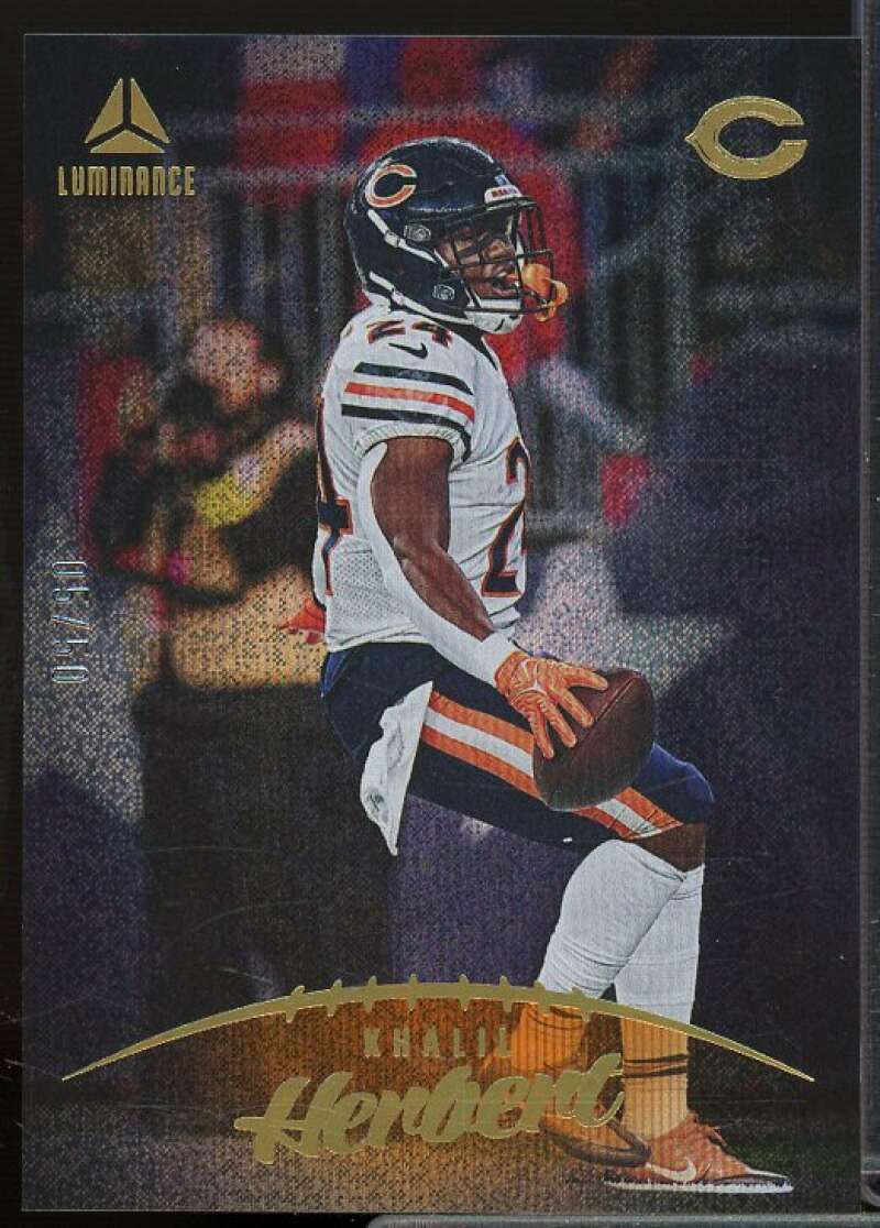 Khalil Herbert Card 2023 Panini Luminance Orange #12  Image 1