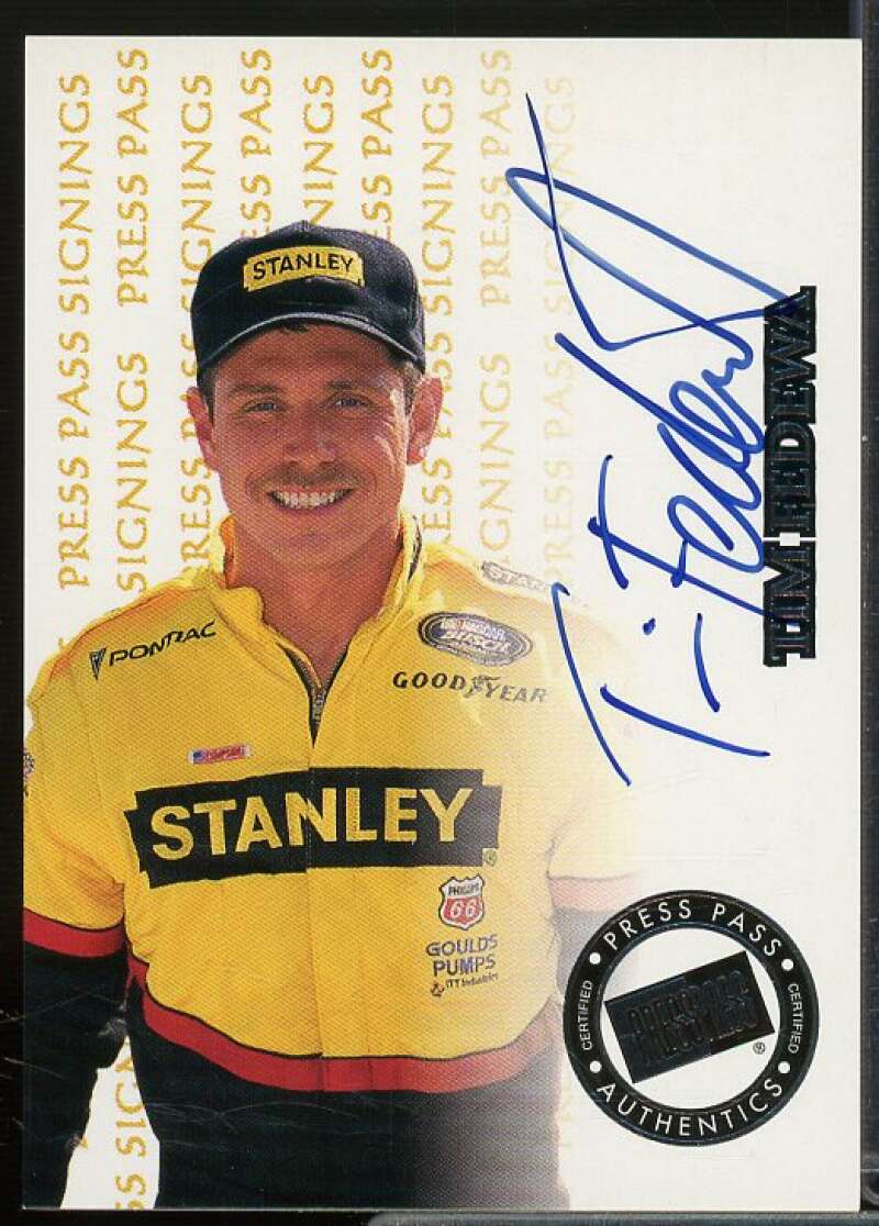 Tim Fedewa Card 1999 Press Pass Signings #16  Image 1