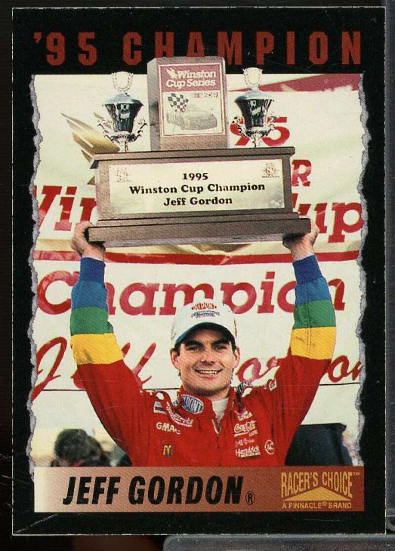 Jeff Gordon WCC Card 1996 Racer's Choice #52  Image 1