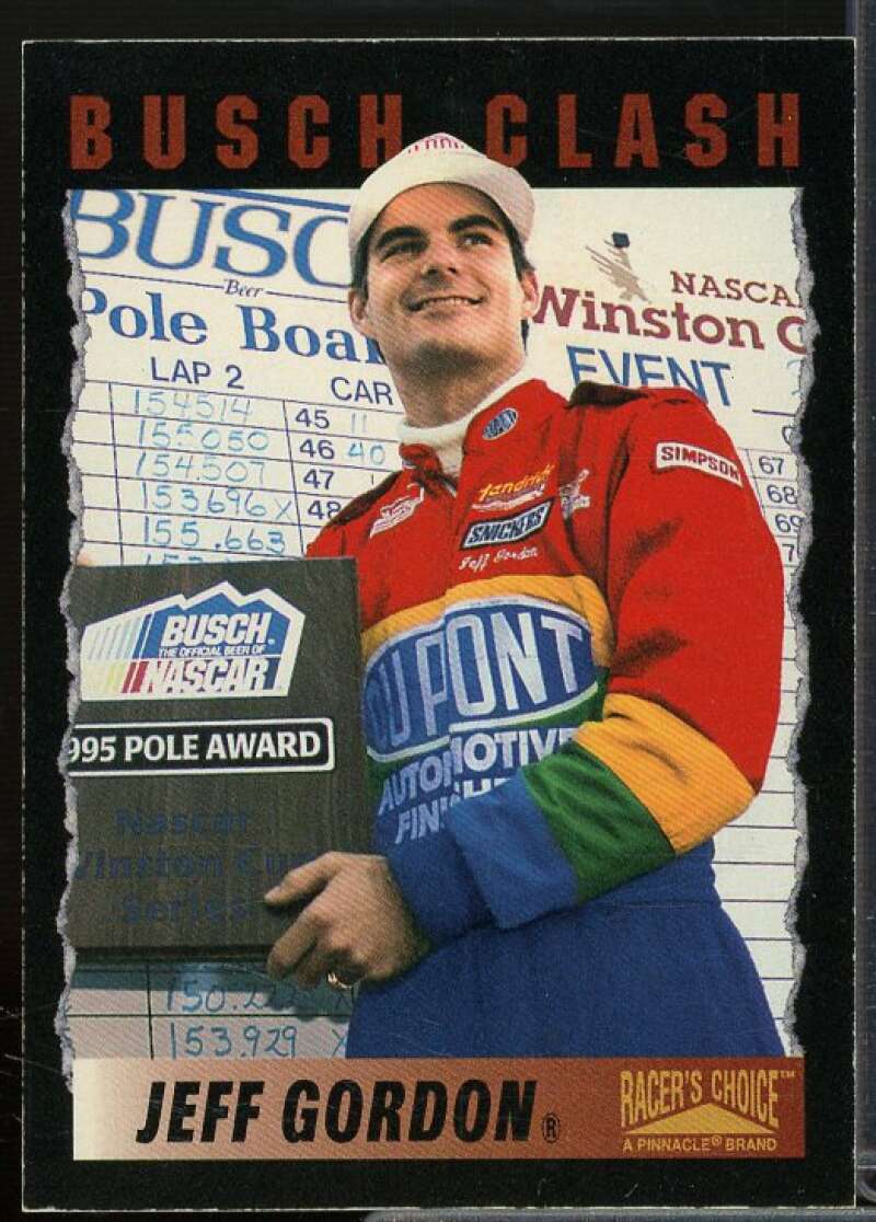 Jeff Gordon BC Card 1996 Racer's Choice #90  Image 1