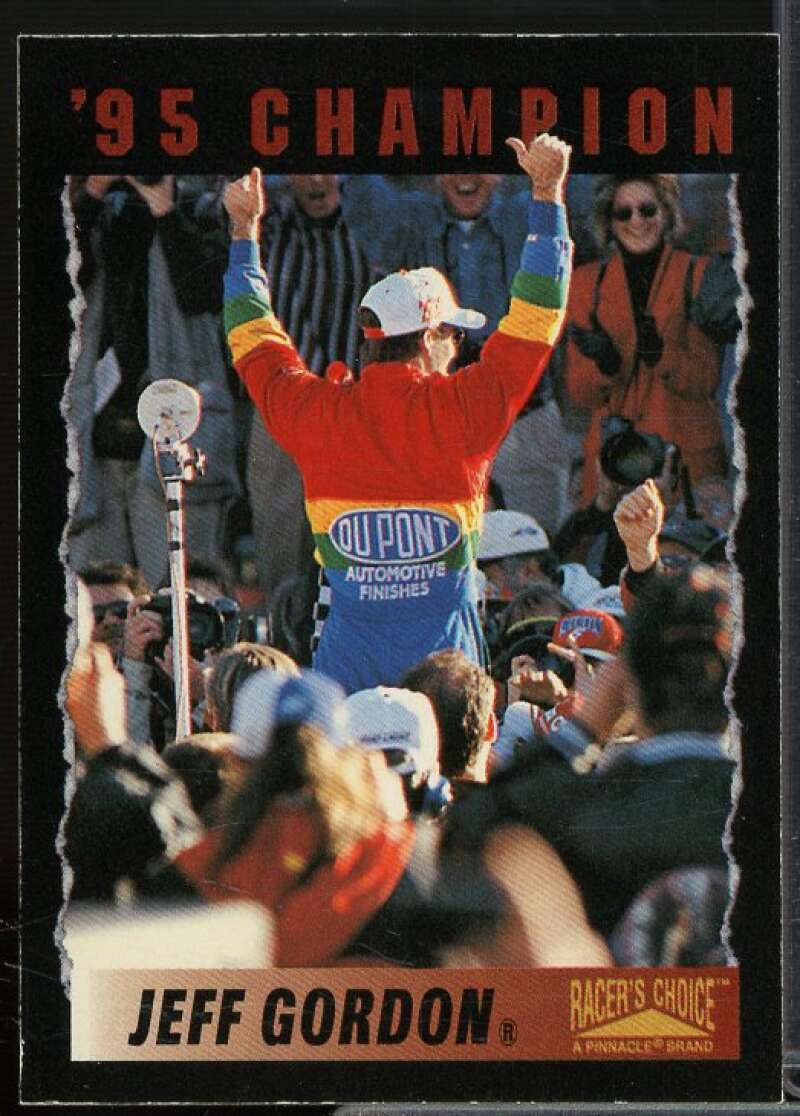 Jeff Gordon WCC Card 1996 Racer's Choice #53  Image 1