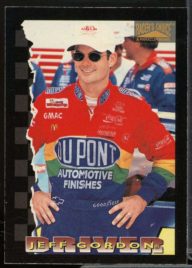 Jeff Gordon Card 1996 Racer's Choice #9  Image 1