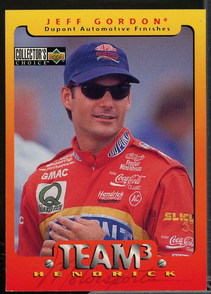 Jeff Gordon T3 Card 1997 Collector's Choice #127  Image 1