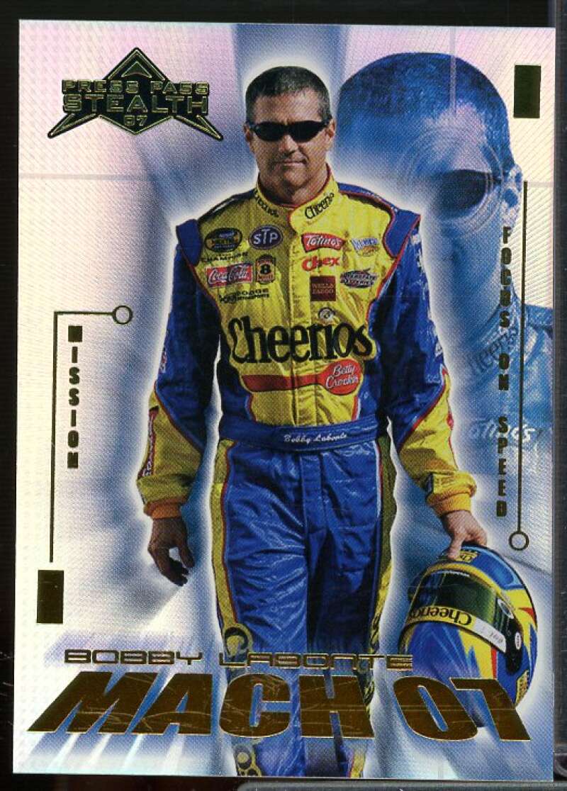 Bobby Labonte Card 2007 Press Pass Stealth Mach 07 #M7-11  Image 1