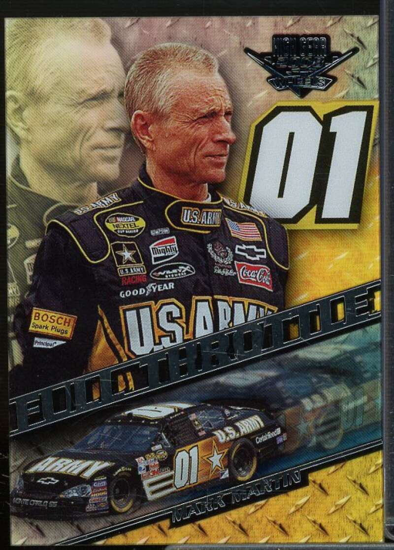 Mark Martin Card 2008 Wheels High Gear Full Throttle #FT2  Image 1