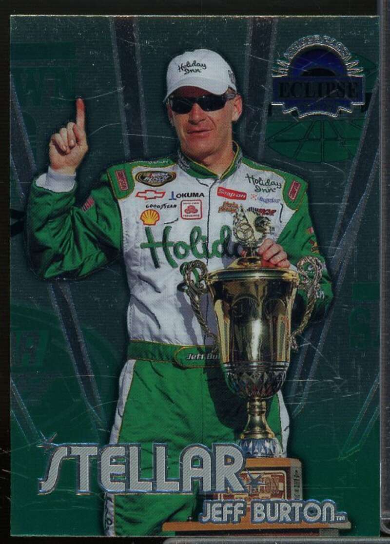 Jeff Burton Card 2008 Press Pass Eclipse Stellar #ST16  Image 1