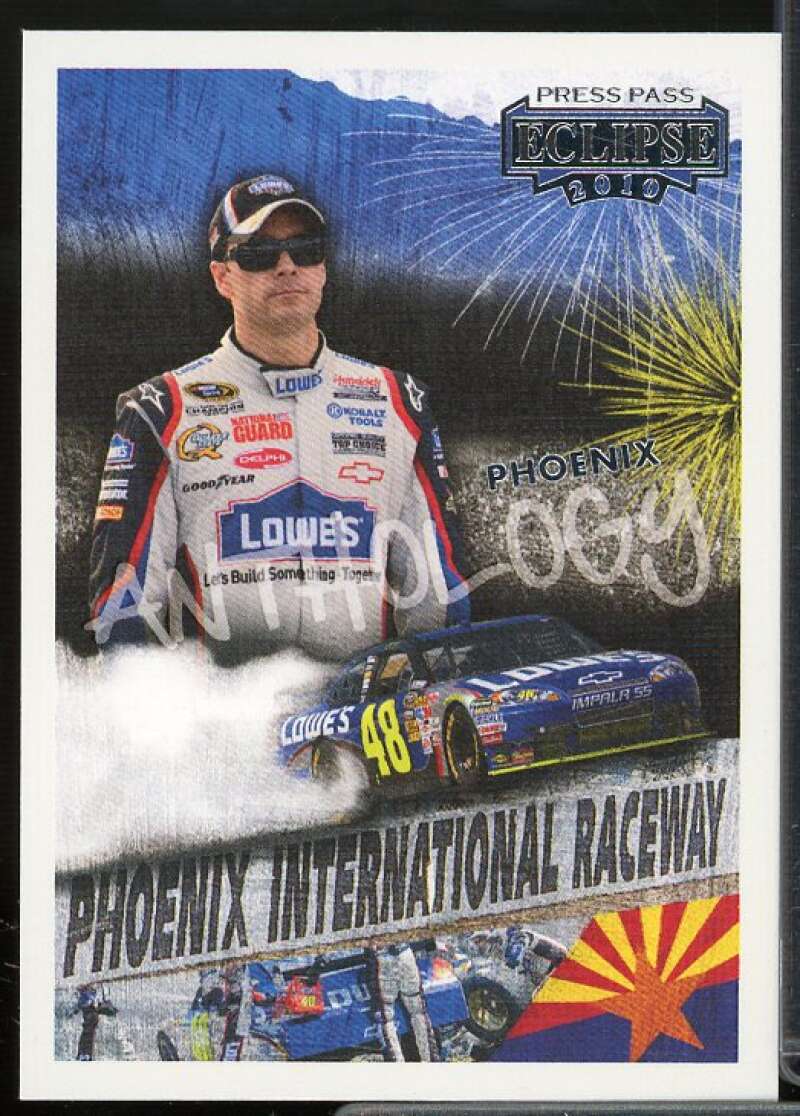 Jimmie Johnson Phoenix Card 2010 Press Pass Eclipse #60  Image 1