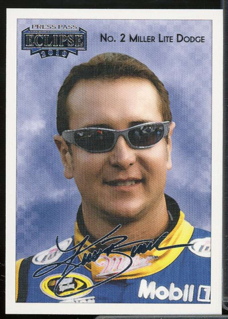 Kurt Busch Card 2010 Press Pass Eclipse #18  Image 1