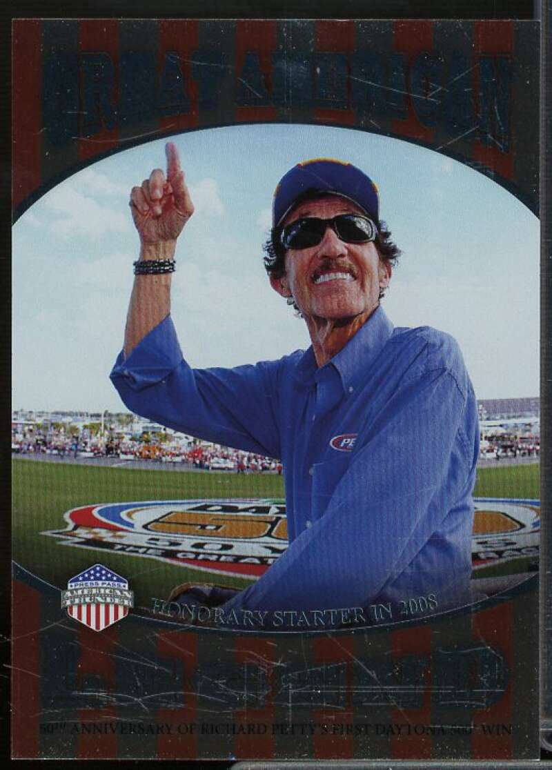 Richard Petty 2008 2014 Press Pass American Thunder Great American Legend #GAL9  Image 1