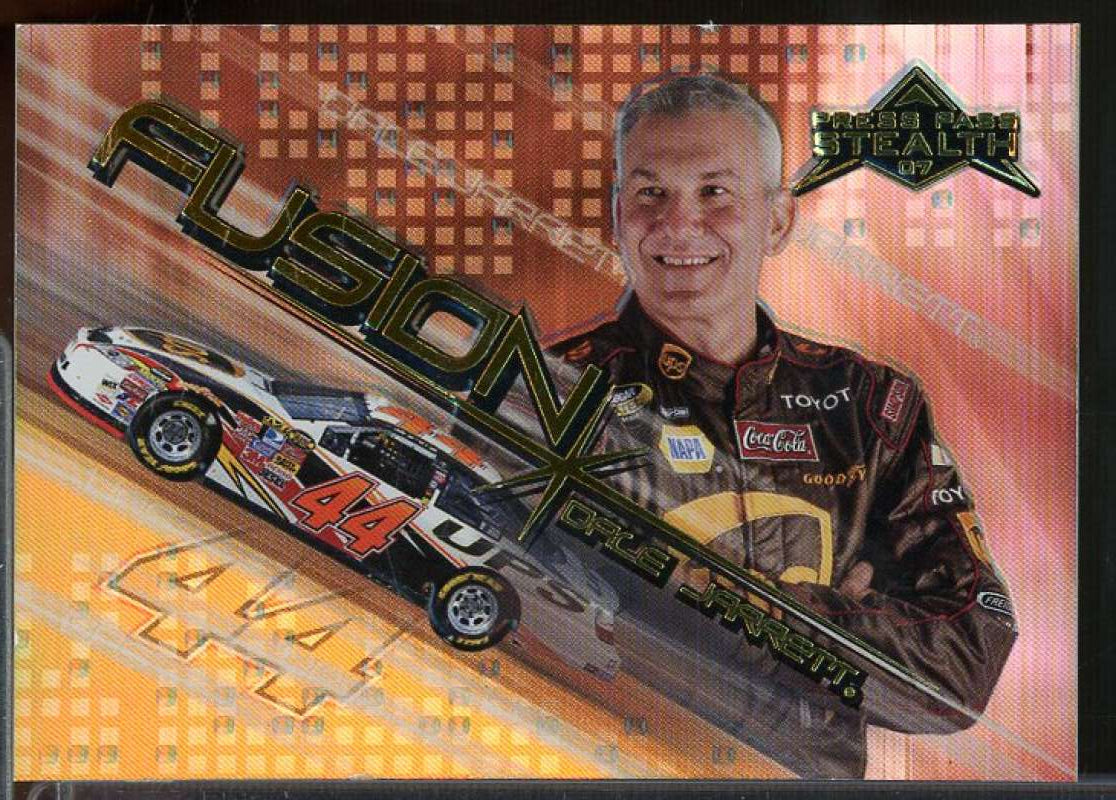 Dale Jarrett Card 2007 Press Pass Stealth Fusion #F1  Image 1