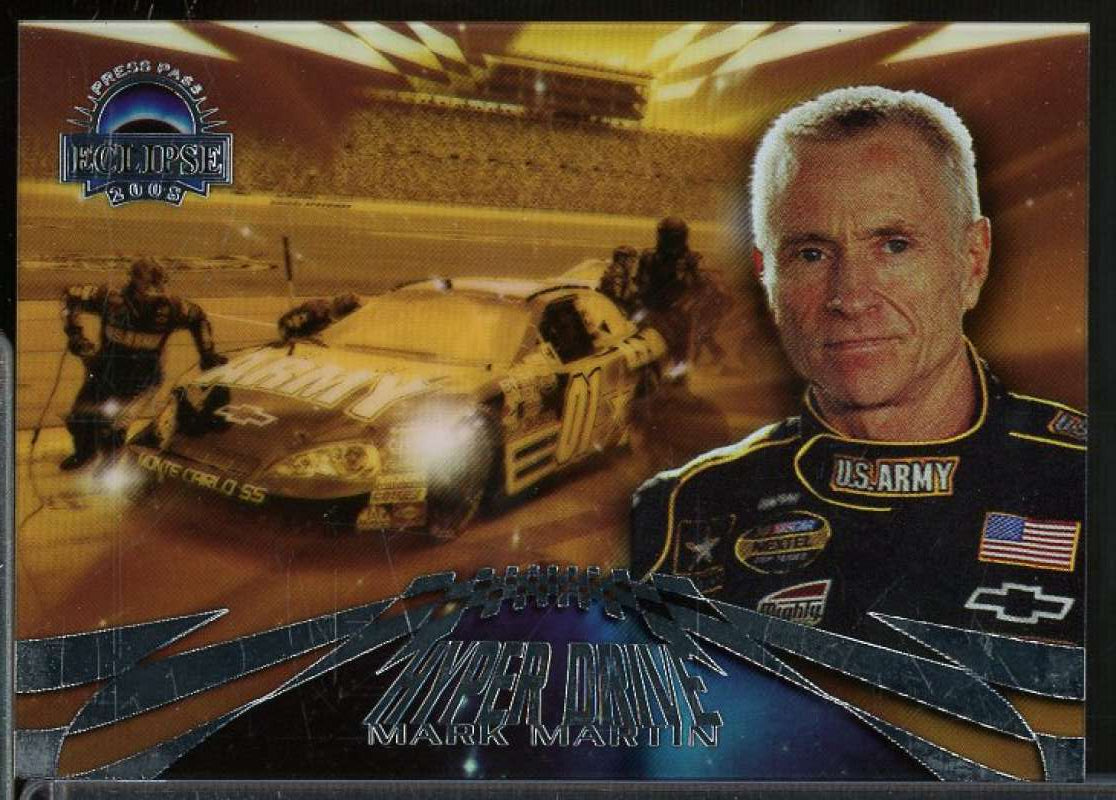 Mark Martin Card 2008 Press Pass Eclipse Hyperdrive #HP2  Image 1