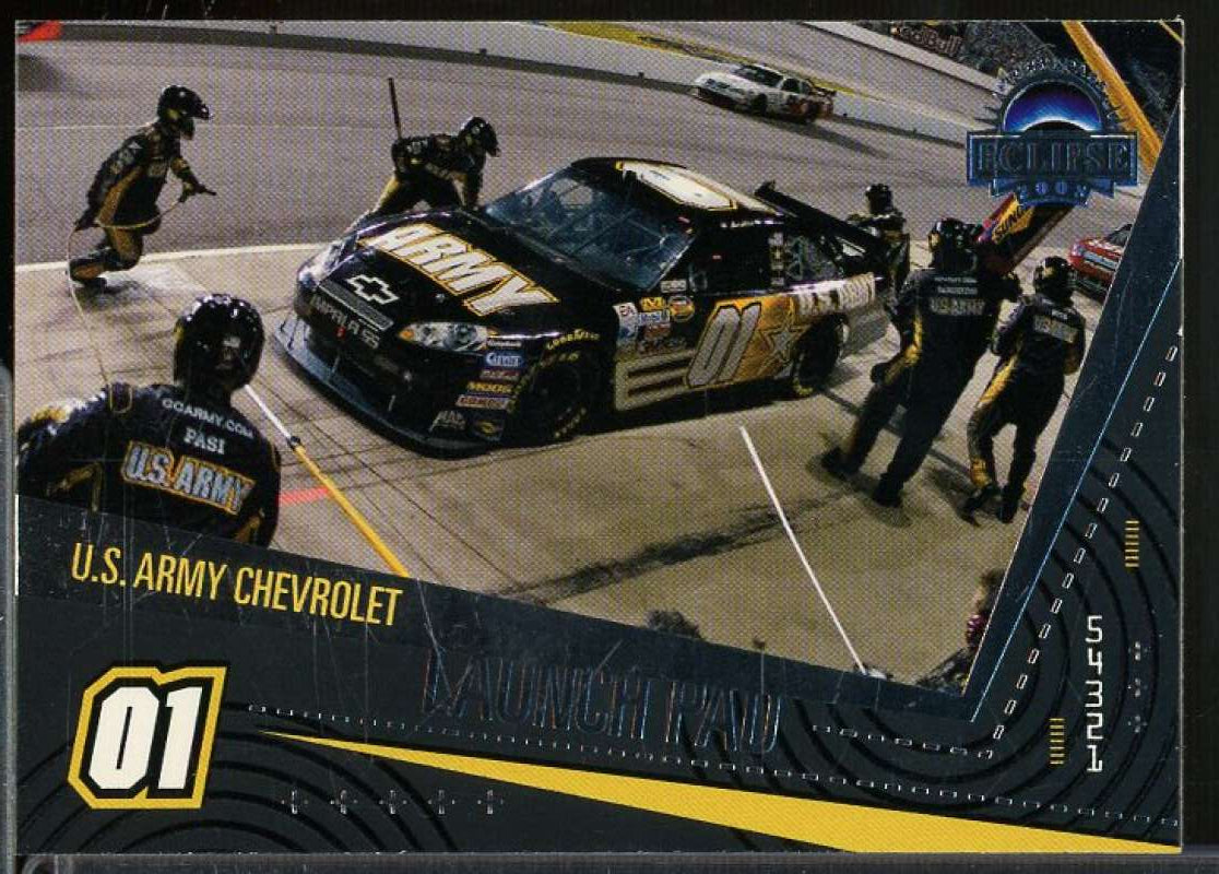 Mark Martin's Car LP Card 2008 Press Pass Eclipse #63  Image 1