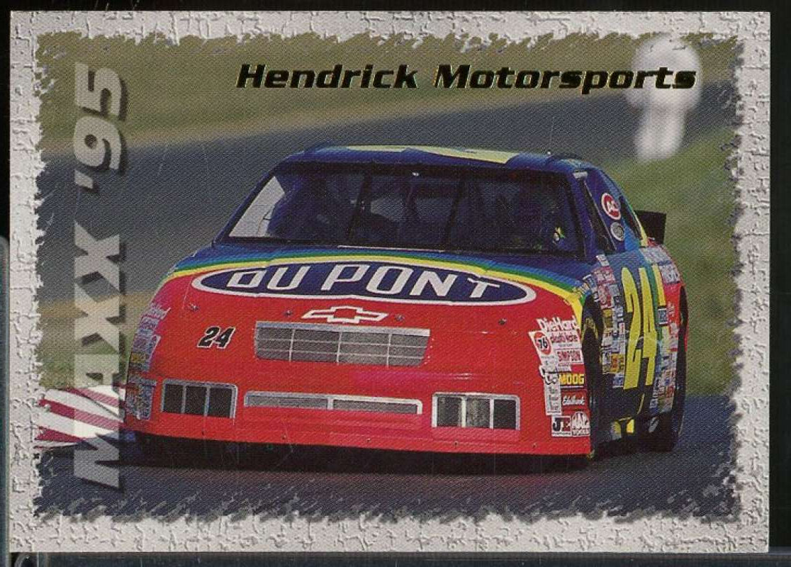 Jeff Gordon's Car Card 1995 Maxx #169  Image 1