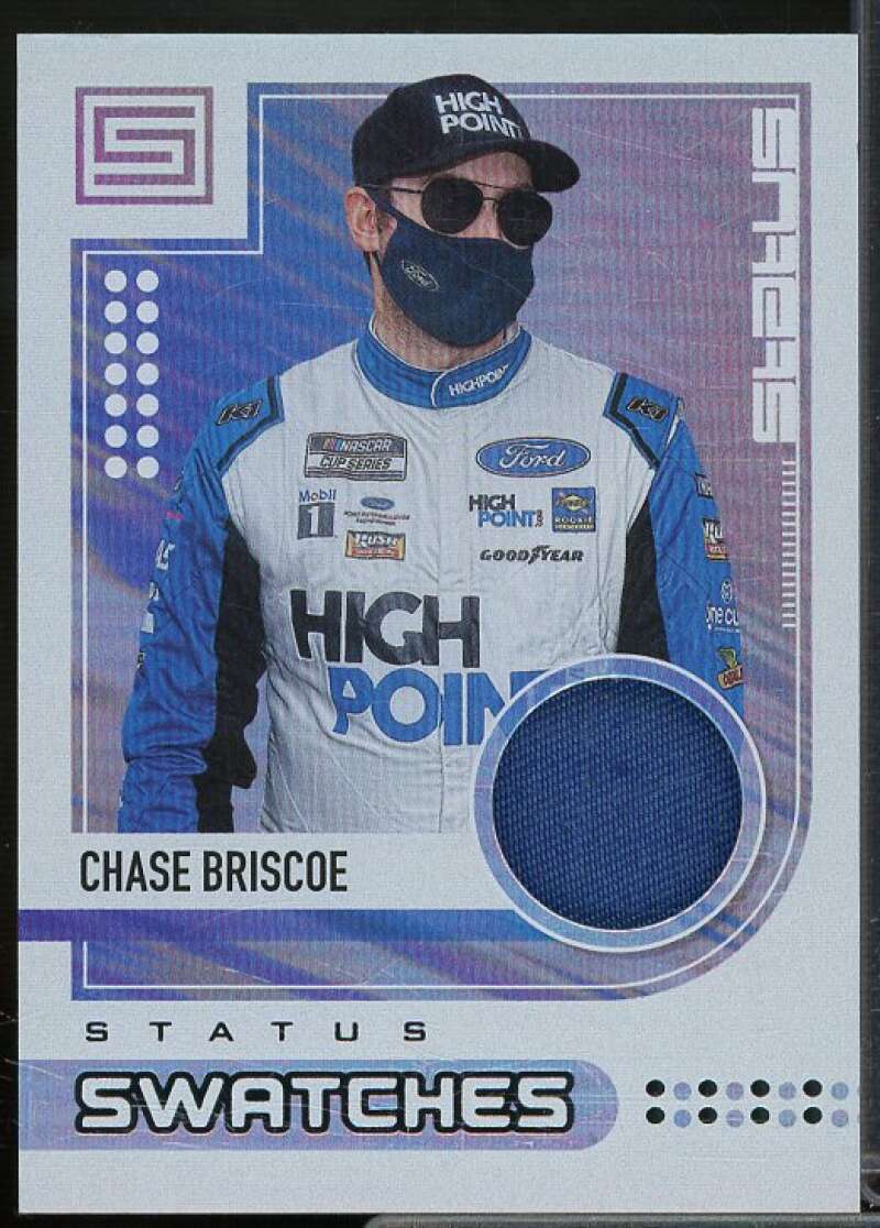 Chase Briscoe Card 2021 Panini Chronicles Status Swatches #3  Image 1