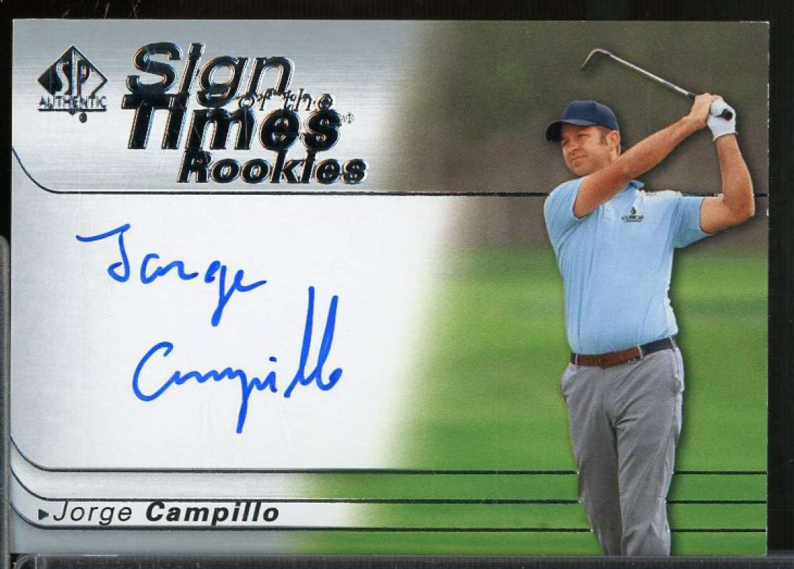 Jorge Campillo D Card 2021 SP Authentic Sign of the Times Rookies #SOTTRJC  Image 1