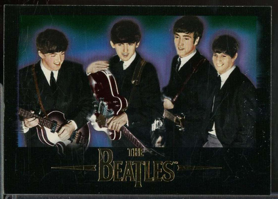 The year 1963 saw The Beatles Card 1996 Sports Time The Beatles #86  Image 1