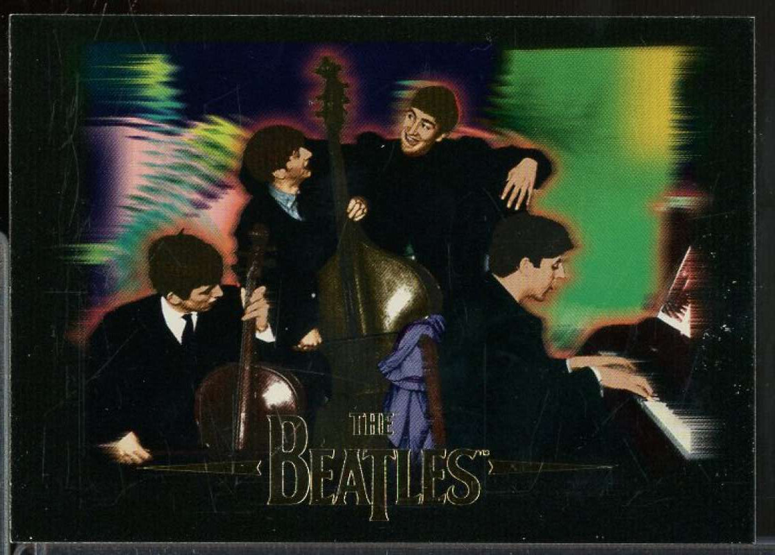 This April 4, 1963 Card 1996 Sports Time The Beatles #68  Image 1