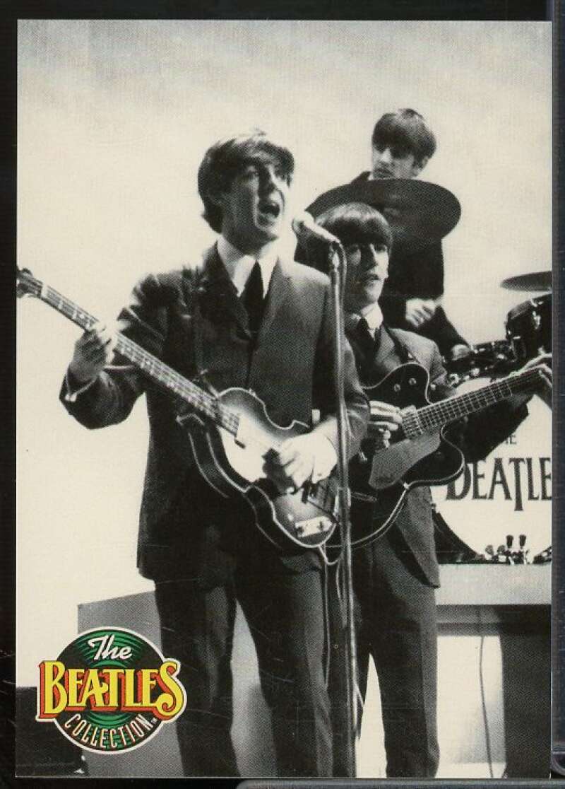 Following their appearance Card 1993 The River Group Beatles Collection #13  Image 1