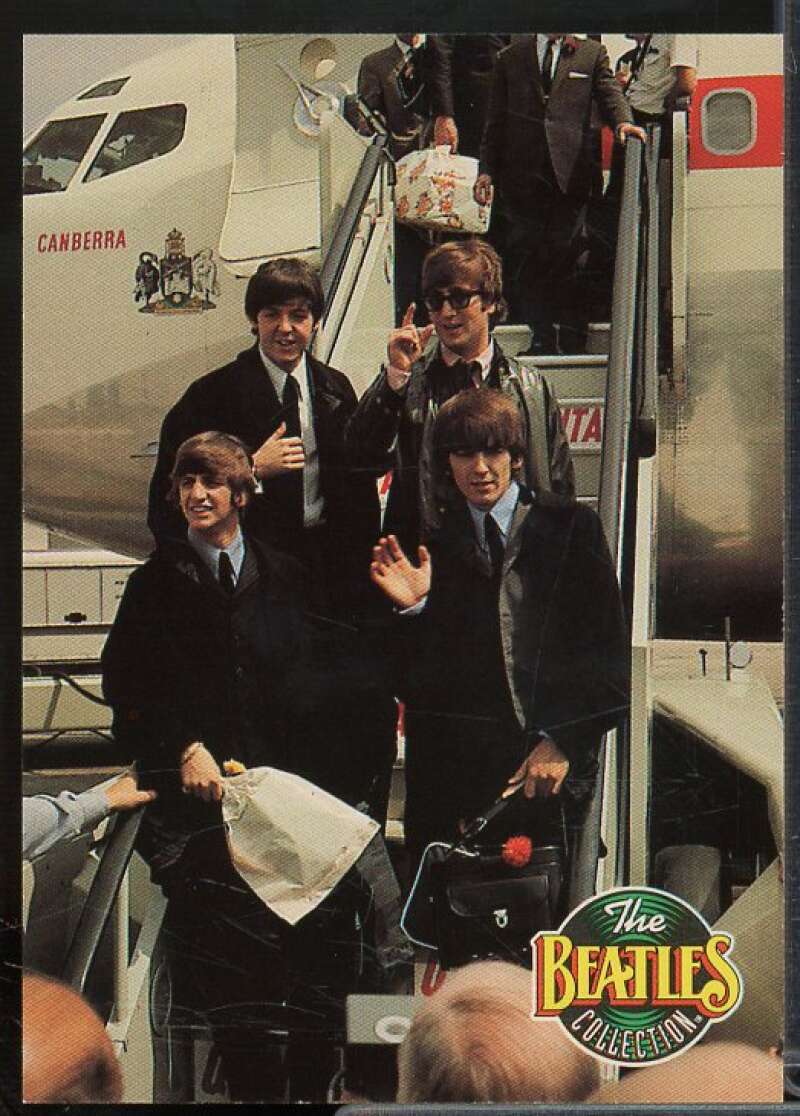 Another airport, another show Card 1993 The River Group Beatles Collection #114  Image 1