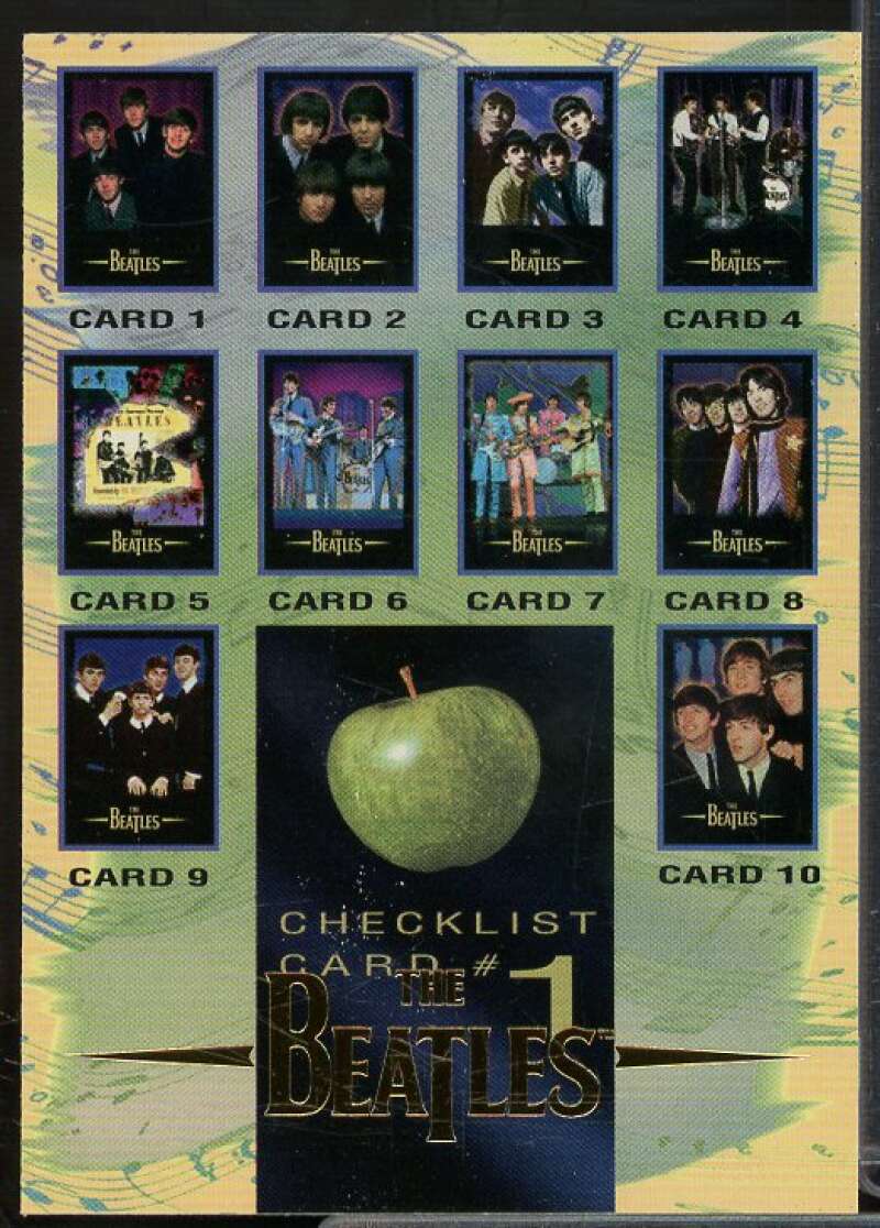 Checklist 1 Card 1996 Sports Time The Beatles #96  Image 1