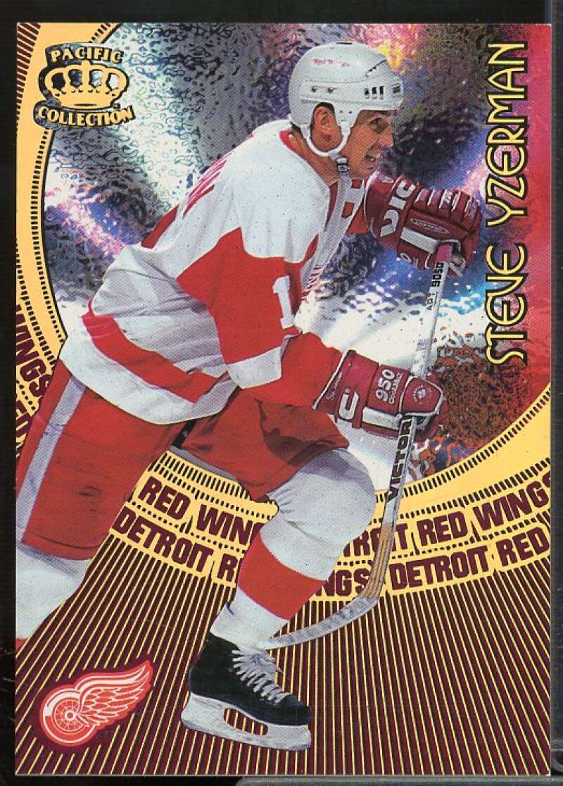 Steve Yzerman Card 1997-98 Pacific Card-Supials #8  Image 1