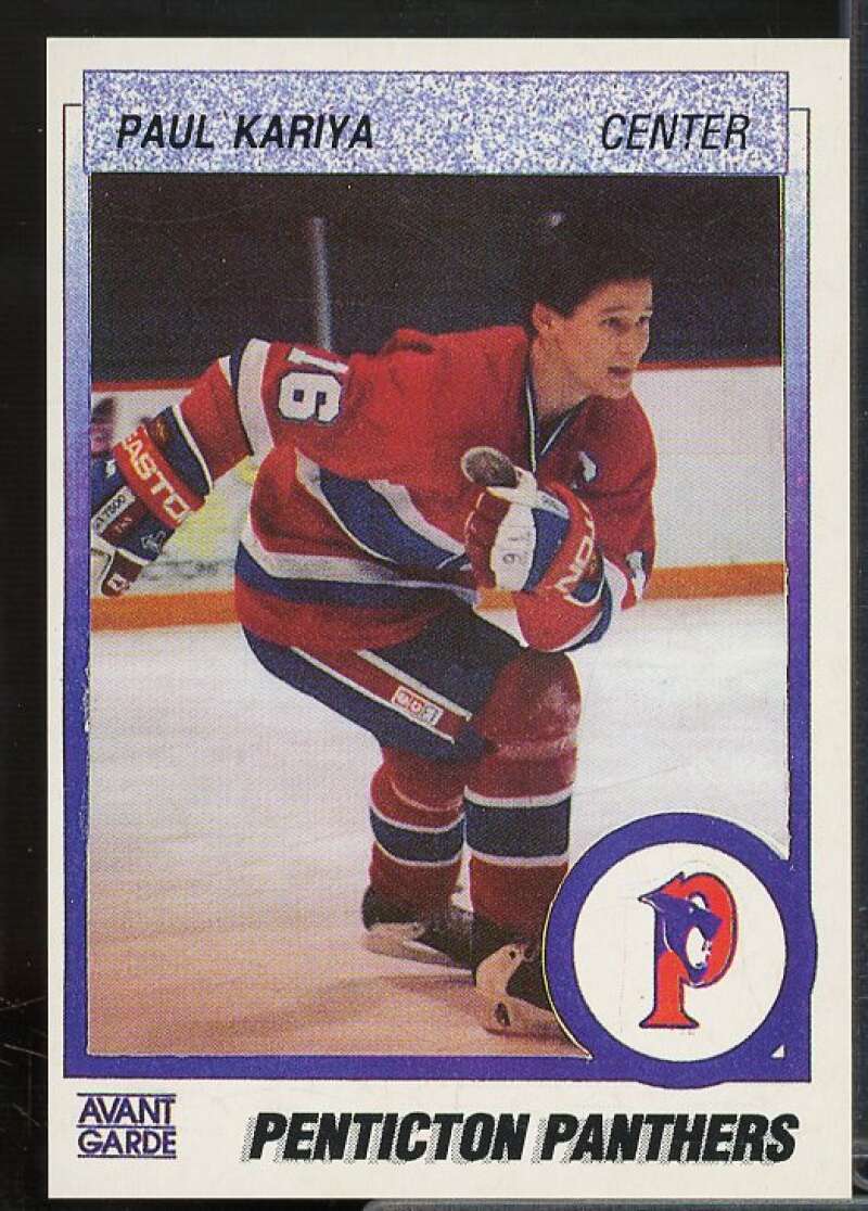 Paul Kariya/Skating Card 1991-92 British Columbia JHL #86  Image 1