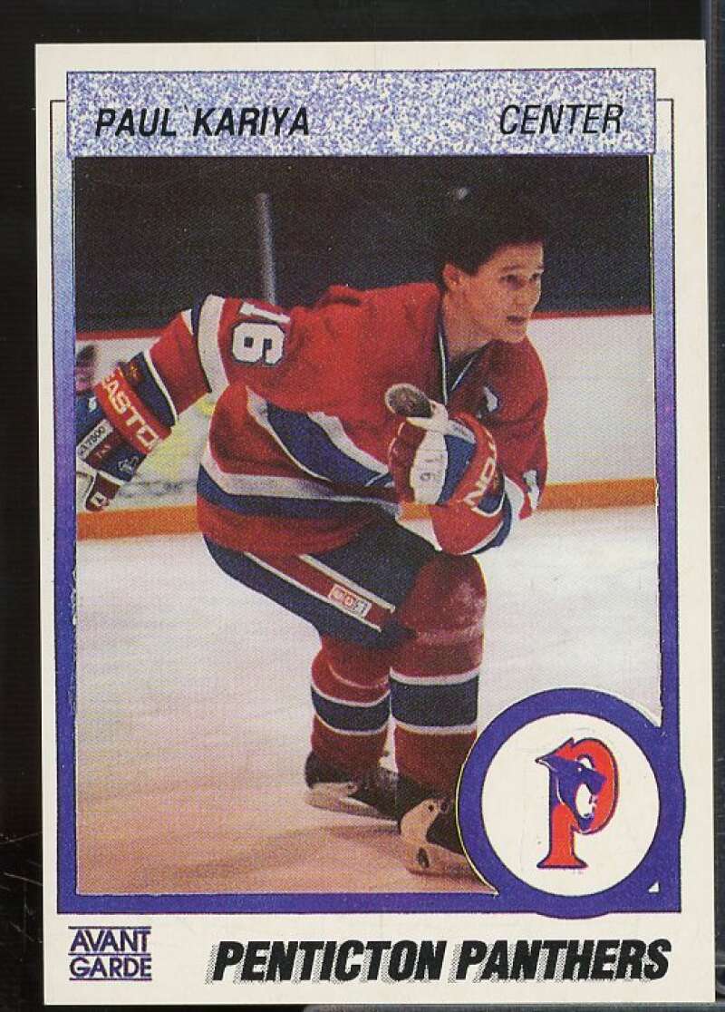 Paul Kariya/Skating Card 1991-92 British Columbia JHL #86  Image 1