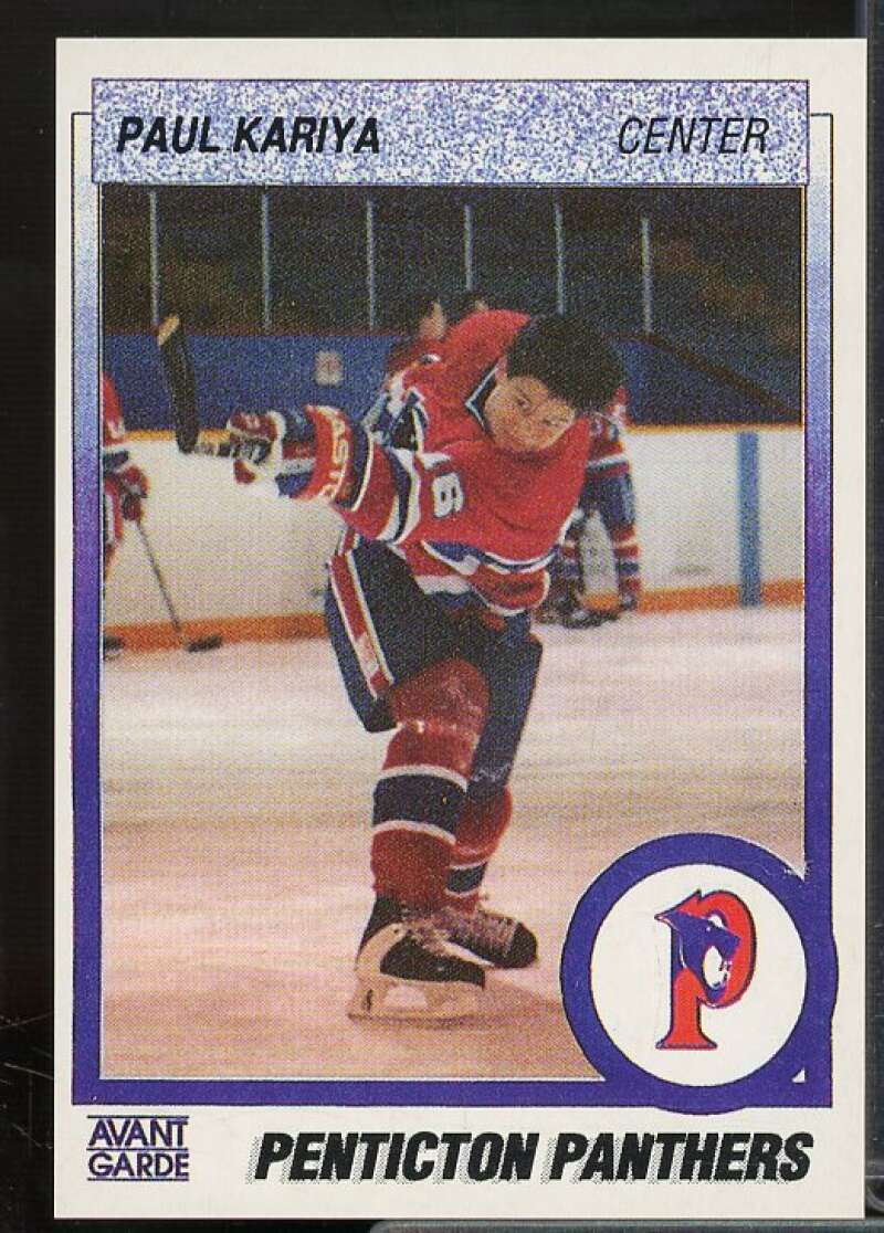 Paul Kariya/Passing Card 1991-92 British Columbia JHL #93  Image 1