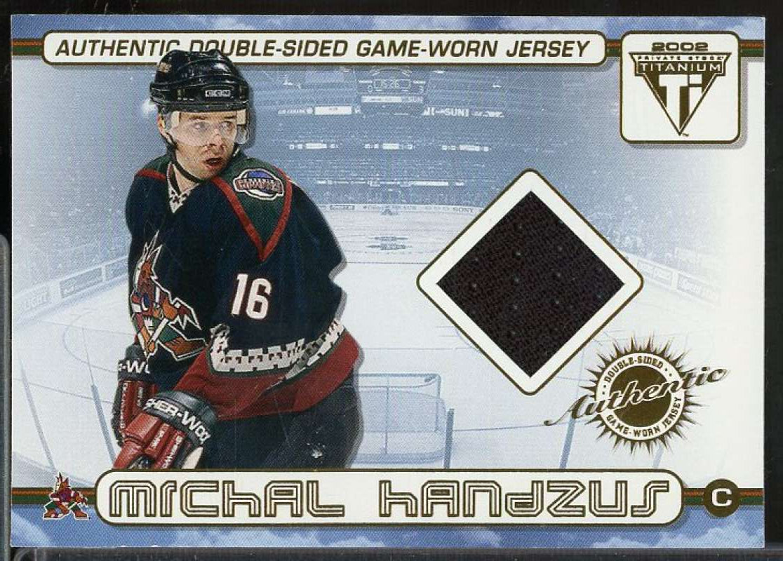 Michal Handzus/Sergei Berezin Card 2001-02 Titanium Double-Sided Jerseys #72  Image 1