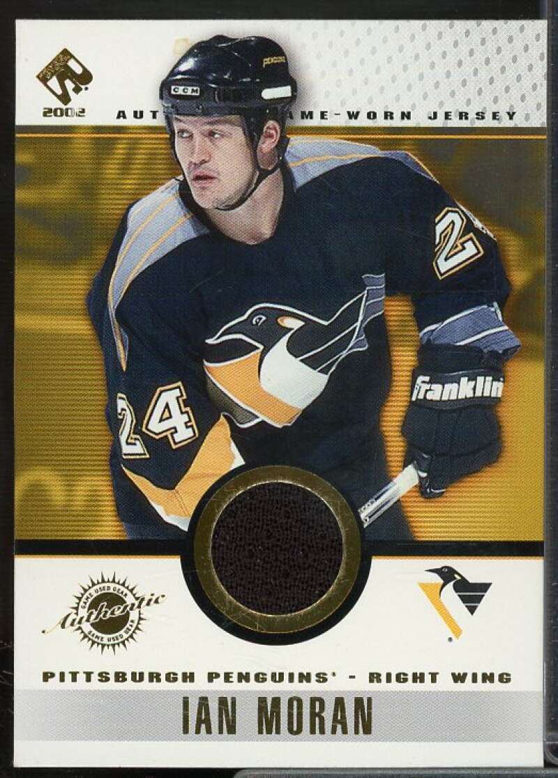 Ian Moran Card 2001-02 Private Stock Game Gear #80  Image 1