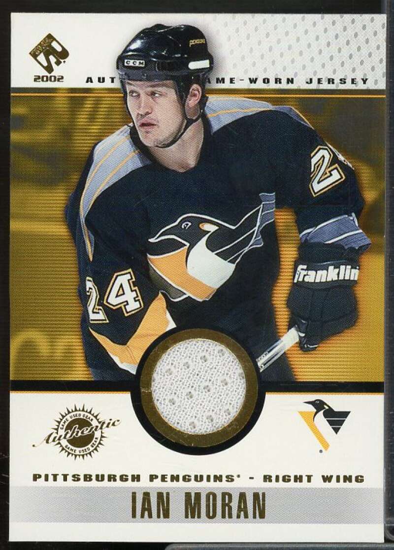 Ian Moran Card 2001-02 Private Stock Game Gear #80  Image 1