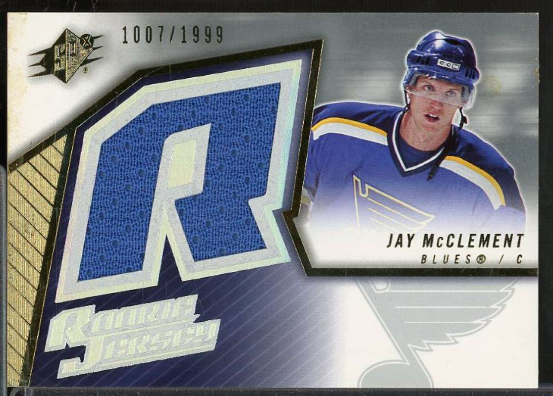 Jay McClement JSY Rookie Card 2005-06 SPx #135  Image 1