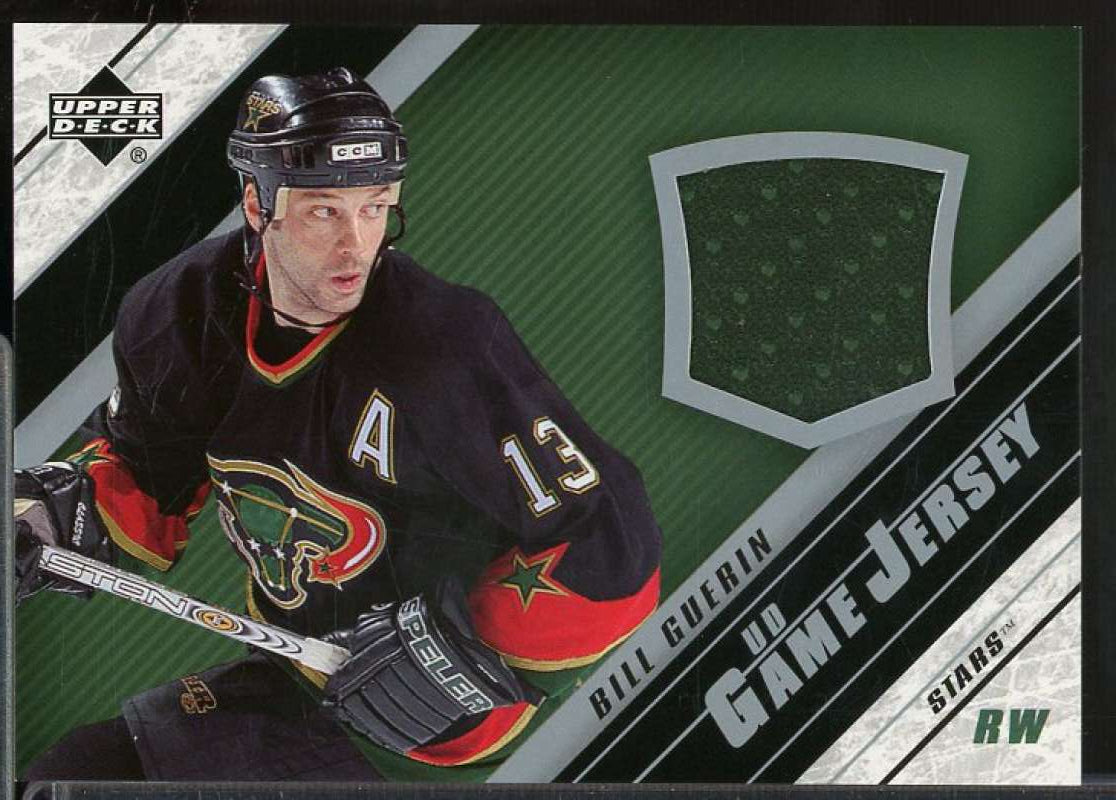 Bill Guerin SP Card 2005-06 Upper Deck Jerseys #JBG  Image 1