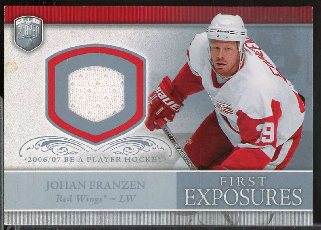 Johan Franzen Card 2006-07 Be A Player Portraits First Exposures #FEJF  Image 1