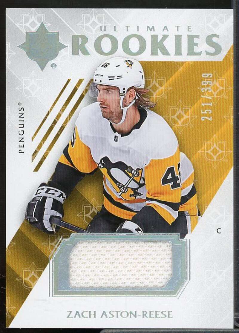 Zach Aston-Reese Card 2018-19 Ultimate Collection Jerseys #76  Image 1