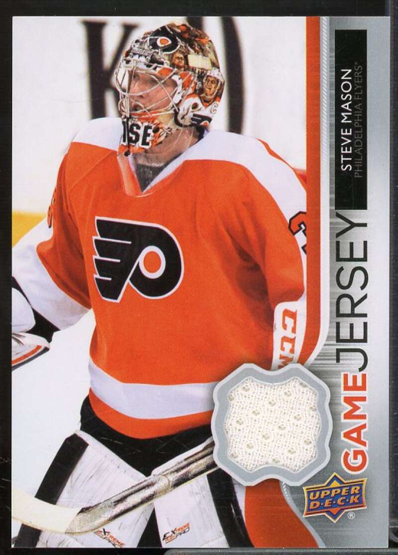 Steve Mason 1F Card 2014-15 Upper Deck Game Jerseys #GJSM  Image 1