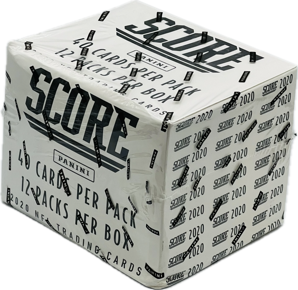 2020 Panini Score Football Jumbo Value 12-Pack Cello Box Image 2