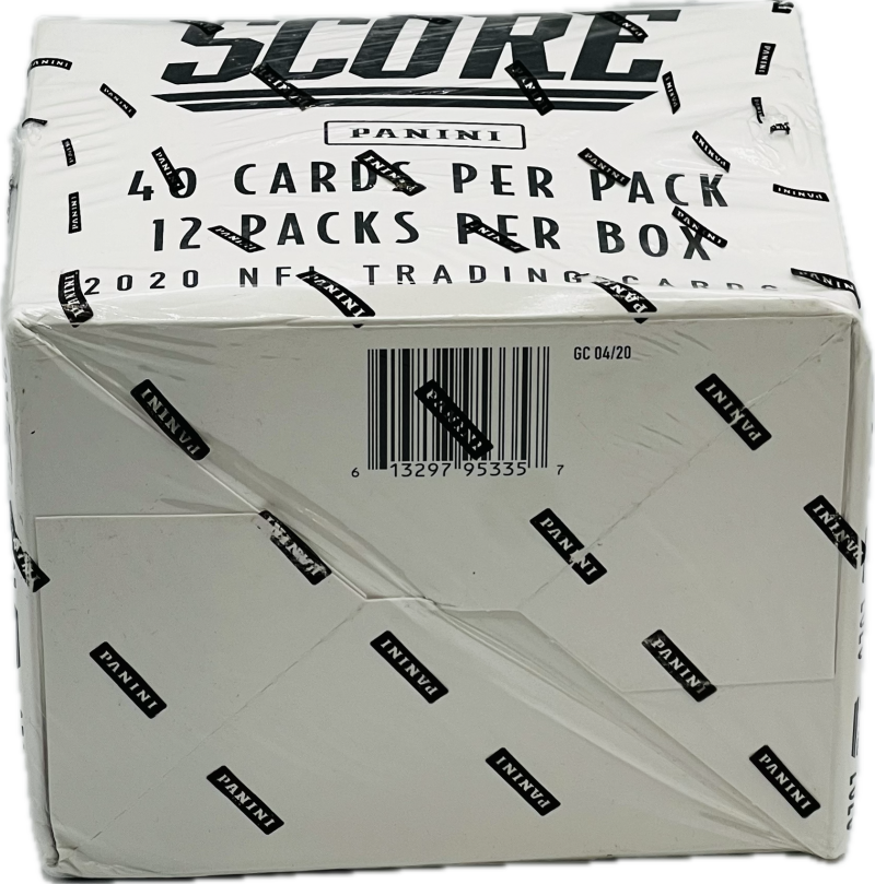 2020 Panini Score Football Jumbo Value 12-Pack Cello Box Image 3