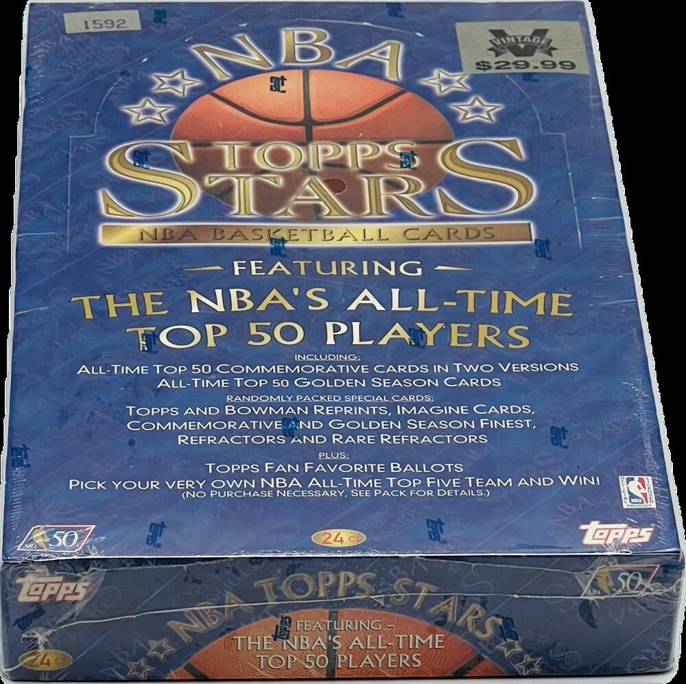 1996-97 Topps Stars Basketball Hobby Box Image 2