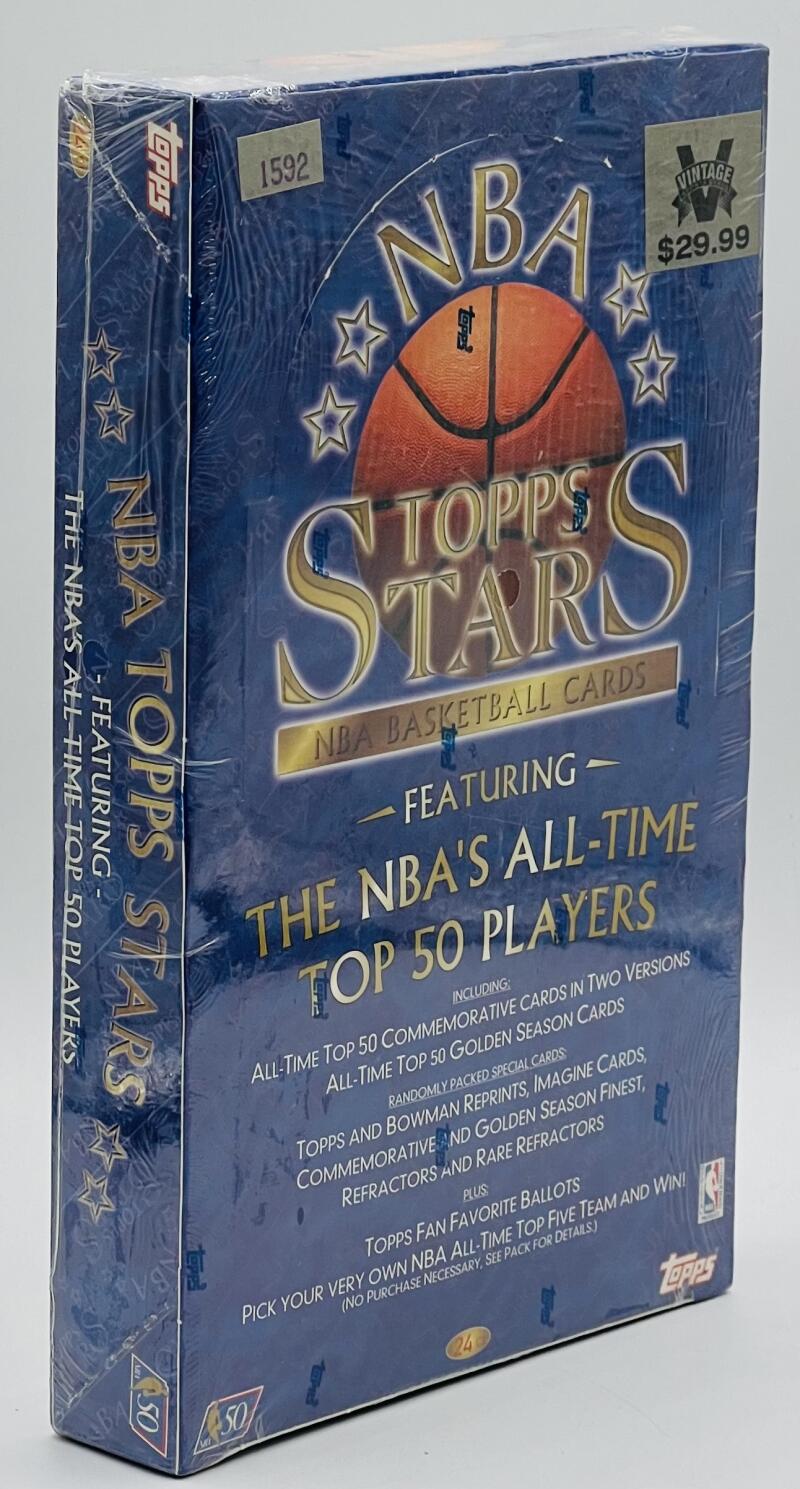 1996-97 Topps Stars Basketball Hobby Box Image 1