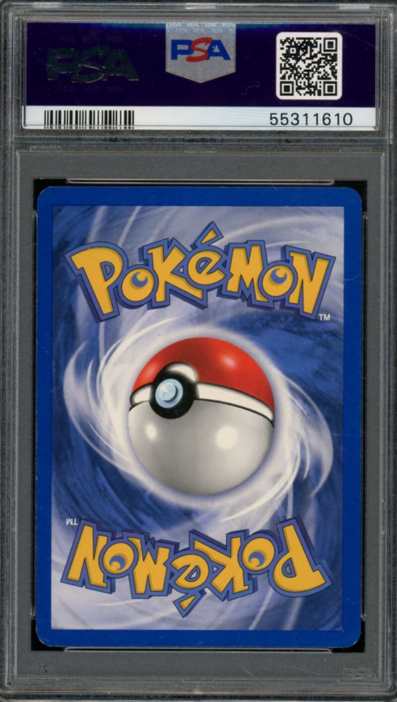 Psychic Energy Card 2000 Pokemon Neo Genesis 1st Edition #110 PSA 8 Image 2