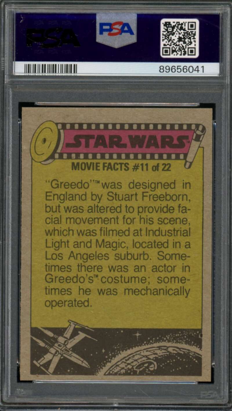 This Is All Your Fault, Artoo! Card 1977 Star Wars #273 PSA 7 Image 2