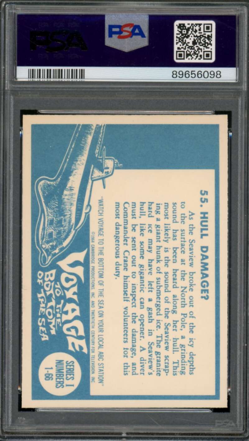 Hull Damage? 1964 Voyage Bottom See #55 PSA 5 Image 2