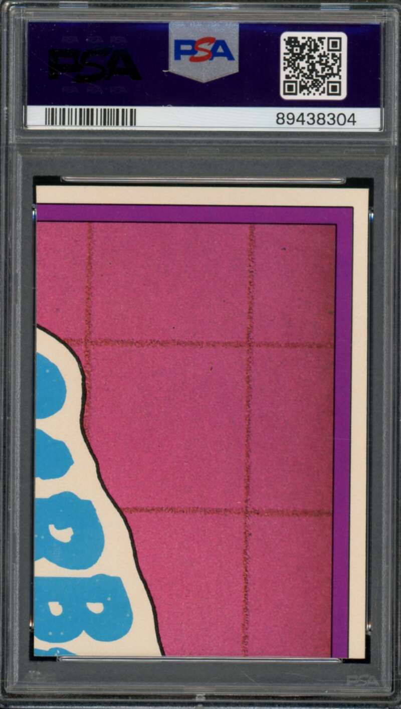 Razzin' Roslyn Stickers Card 1986 Garbage Pail Kids #194b PSA 8 Image 2