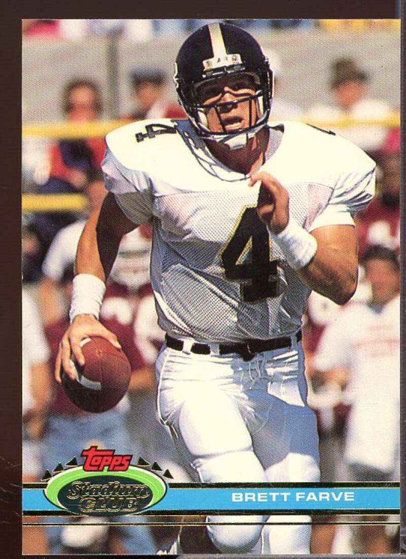 Brett Favre Rookie Card 1991 Stadium Club #94  Image 1