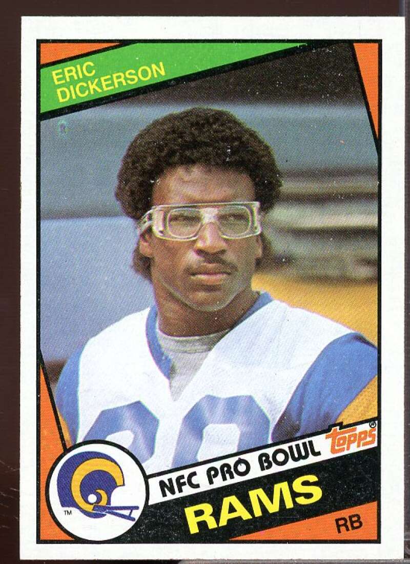 Eric Dickerson Rookie Card 1984 Topps #280  Image 1